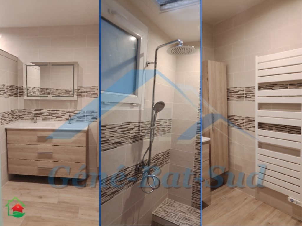Image de la réalisation Rénovation Complète de Salle de Bain